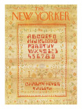 The New Yorker Cover - September 10, 1973 Premium Giclee Print by James Stevenson