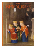 The New Yorker Cover - December 22, 1951 Premium Giclee Print by William Cotton