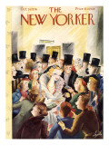 The New Yorker Cover - October 24, 1936 Premium Giclee Print by Constantin Alajalov