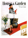 House & Garden Cover - October 1950 Premium Giclee Print by Horst P. Horst
