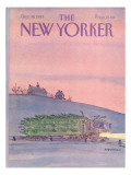The New Yorker Cover - December 19, 1983 Premium Giclee Print by James Stevenson