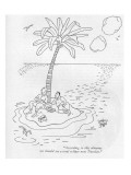 "According to this almanac we should see a total eclipse next Tuesday." - New Yorker Cartoon Premium Giclee Print by Douglas Borgstedt