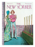 The New Yorker Cover - June 16, 1975 Premium Giclee Print by Charles Saxon