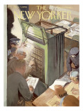 The New Yorker Cover - November 3, 1956 Premium Giclee Print by Arthur Getz
