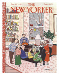 The New Yorker Cover - December 10, 1990 Premium Giclee Print by Devera Ehrenberg
