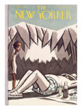 The New Yorker Cover - February 7, 1942 Premium Giclee Print by Peter Arno