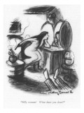 "Silly woman! What have you done?" - New Yorker Cartoon Premium Giclee Print by Jr., Whitney Darrow
