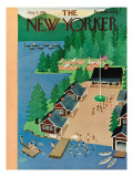 The New Yorker Cover - August 4, 1951 Premium Giclee Print by Charles E. Martin