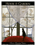 House & Garden Cover - September 1925 Premium Giclee Print by André E. Marty