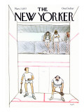 The New Yorker Cover - November 7, 1977 Premium Giclee Print by Charles Saxon