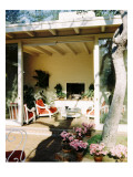House & Garden - June 1949 Premium Photographic Print by Fred Lyon
