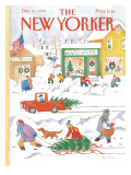 The New Yorker Cover - December 10, 1984 Premium Giclee Print by Anne Burgess