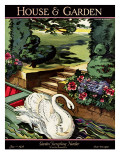House & Garden Cover - June 1926 Premium Giclee Print by Joseph B. Platt