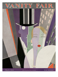 Vanity Fair Cover - March 1928 Premium Giclee Print by Eduardo Garcia Benito