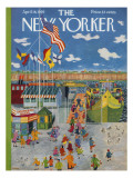 The New Yorker Cover - April 18, 1959 Premium Giclee Print by Ilonka Karasz