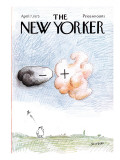 The New Yorker Cover - April 7, 1975 Premium Giclee Print by Saul Steinberg