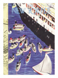 The New Yorker Cover - February 6, 1937 Premium Giclee Print by Roger Duvoisin