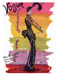 Vogue Cover - September 1939 Premium Giclee Print by Christian Berard