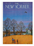 The New Yorker Cover - March 26, 1955 Premium Giclee Print by Edna Eicke