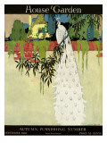House & Garden Cover - September 1919 Premium Giclee Print by H. George Brandt
