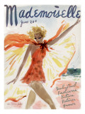 Mademoiselle Cover - June 1936 Premium Giclee Print by Helen Jameson Hall