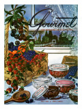 Gourmet Cover - July 1953 Premium Giclee Print by Henry Stahlhut