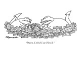 "Damn, I think I ate Plan B." - New Yorker Cartoon Premium Giclee Print by Charles Barsotti