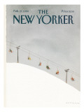 The New Yorker Cover - February 27, 1984 Premium Giclee Print by Abel Quezada