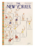 The New Yorker Cover - September 11, 1937 Premium Giclee Print by Constantin Alajalov