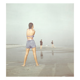 Vogue - December 1946 Premium Photographic Print by Serge Balkin