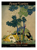 House & Garden Cover - July 1918 Premium Giclee Print by H. George Brandt
