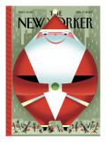 The New Yorker Cover - December 17, 2007 Premium Giclee Print by Bob Staake
