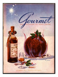 Gourmet Cover - December 1941 Premium Giclee Print by Henry Stahlhut