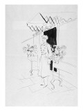 Vogue - January 1935 Premium Giclee Print by René Bouét-Willaumez