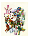 House & Garden - November 1944 Premium Giclee Print by Jan B. Balet