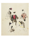 Vogue - October 1935 Premium Giclee Print by René Bouét-Willaumez