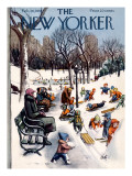 The New Yorker Cover - February 26, 1955 Premium Giclee Print by Arthur Getz