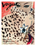 Vogue Cover - November 1939 Premium Giclee Print by Carl "Eric" Erickson