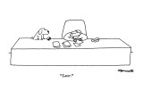 "Later." - New Yorker Cartoon Premium Giclee Print by Charles Barsotti