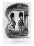 "It's naturally curly." - New Yorker Cartoon Premium Giclee Print by Fritz Wilkinson