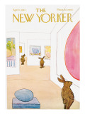 The New Yorker Cover - April 1, 1972 Premium Giclee Print by James Stevenson
