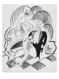 Vogue - July 1934 Premium Giclee Print by Cecil Beaton