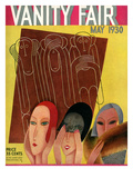 Vanity Fair Cover - May 1930 Premium Giclee Print by Miguel Covarrubias