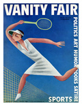 Vanity Fair Cover - August 1932 Premium Giclee Print by Miguel Covarrubias