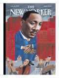 The New Yorker Cover - January 16, 1995 Premium Giclee Print by Mark Ulriksen