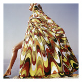 Vogue - January 1965 Premium Photographic Print by Henry Clarke