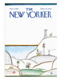 The New Yorker Cover - May 4, 1968 Premium Giclee Print by Saul Steinberg