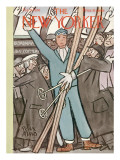 The New Yorker Cover - February 5, 1938 Premium Giclee Print by Peter Arno