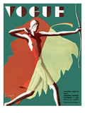 Vogue Cover - September 1931 Premium Giclee Print by Eduardo Garcia Benito