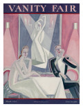 Vanity Fair Cover - March 1924 Premium Giclee Print by Eduardo Garcia Benito